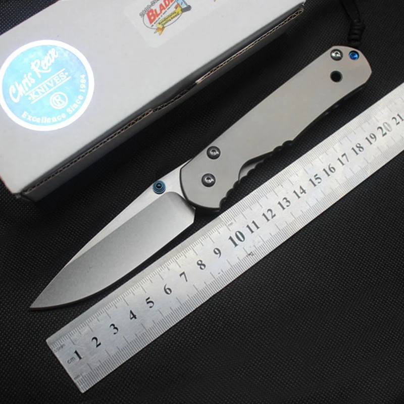 MK Chris Reeve Sebenza 24 складной нож D2 Сталь 60hrc титановая ручка Флиппер острые