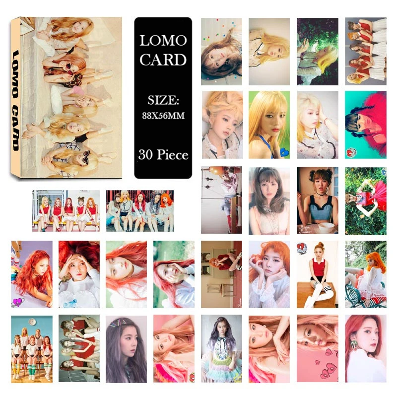 KPOP красный бархатный ROOKIE Joy Yeri Irene альбом LOMO карты K-POP Новая мода самостоятельно