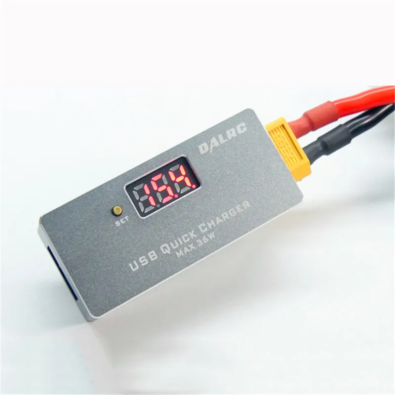 Быстрое зарядное устройство DALRC USB 36 W с поддержкой QC3.0/FCP/PE2.0 для RC батареи Re charger ble |