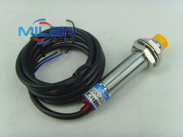 1 шт. M12 DC три провода NPN NC 4 мм Индуктивный датчик расстояния LJ12A3 Z/AX|switch|distance switchax |