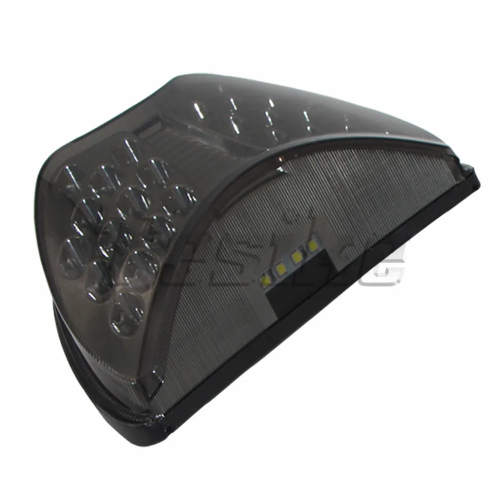 

Светодиодный задний фонарь для мотоцикла Honda CBR 600 F4 F4i CBR900RR, интегрированный дизельный хромированный тормозной сигнал поворота