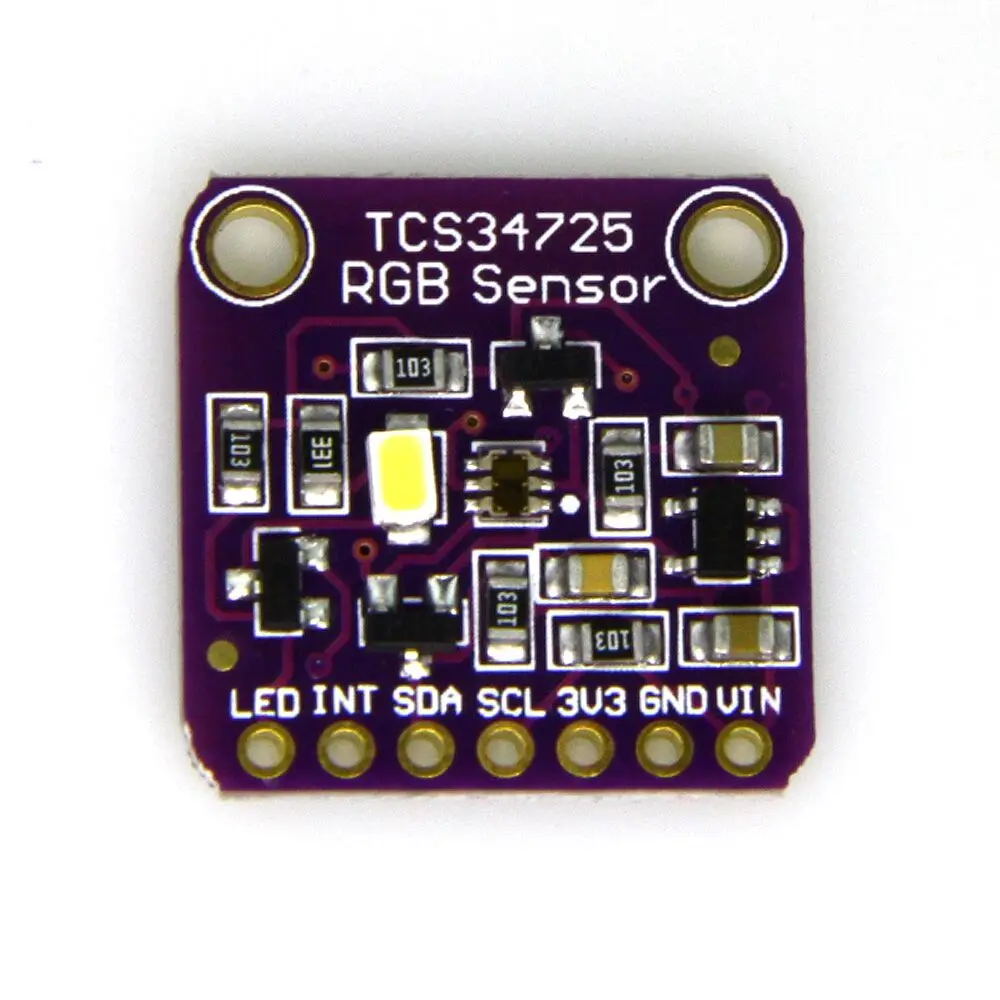 Цветовой датчик CJMCU-34725 TCS34725 модуль платы разработки цветного датчика RGB |