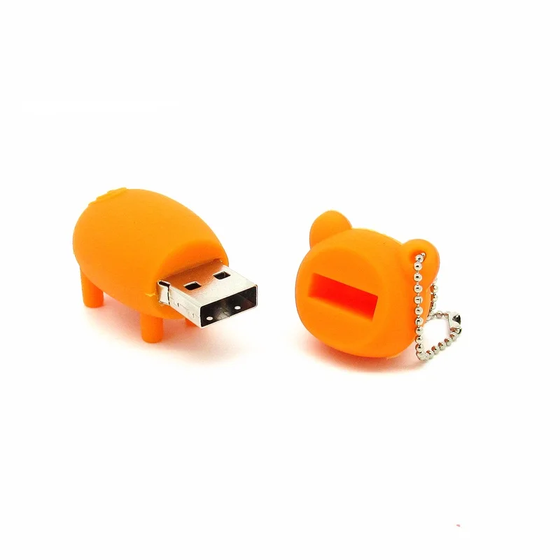 В наличии 5 цветов с изображением милой свинки для мальчиков famiy USB флеш