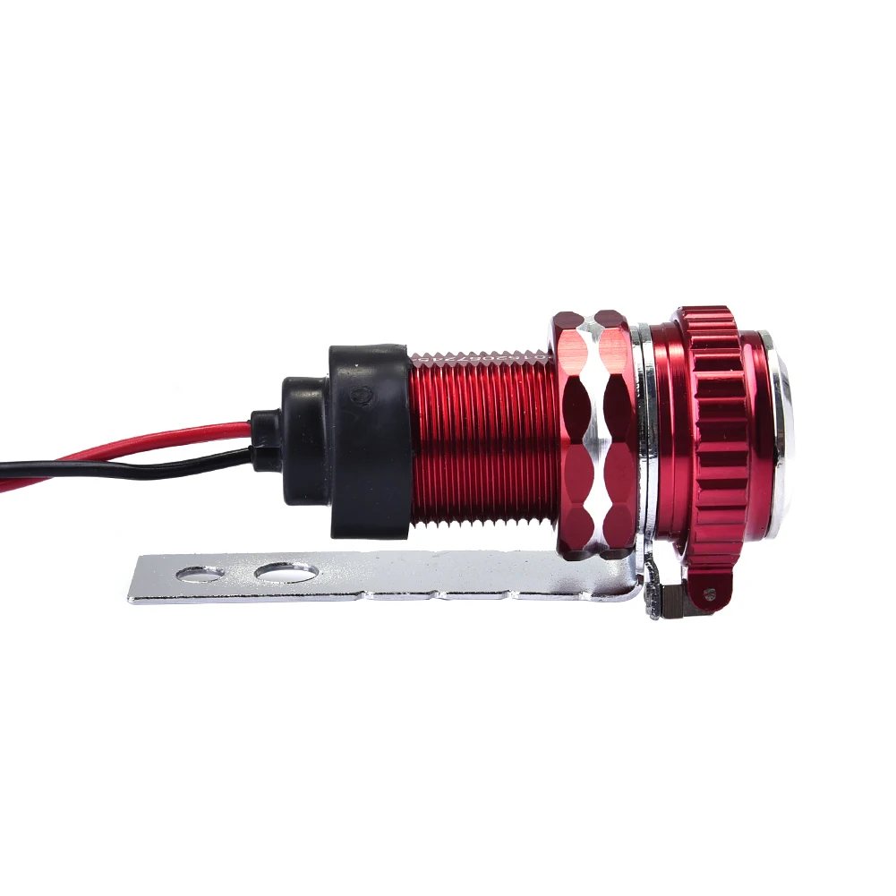 12V Мотоцикл модифицированные аксессуары в машину с USB, туманный распылитель с часы Зарядное устройство Водонепроницаемый мобильного телефона Зарядное устройство прикуриватель USB мото