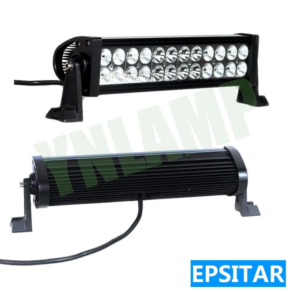 YNROAD 13 5 дюймов 72 Вт Epistar двухрядная Светодиодная светильник РА дальнего света для