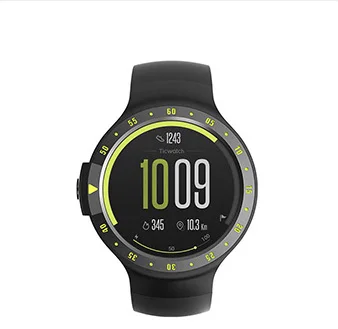 Black Смарт-часы Ticwatch S Android Wear 2,0 Bluetooth 4,1 рыцарь Wifi частота сердечных сокращений IP67 водонепроницаемые встроенные gps спортивные часы - Цвет: Black