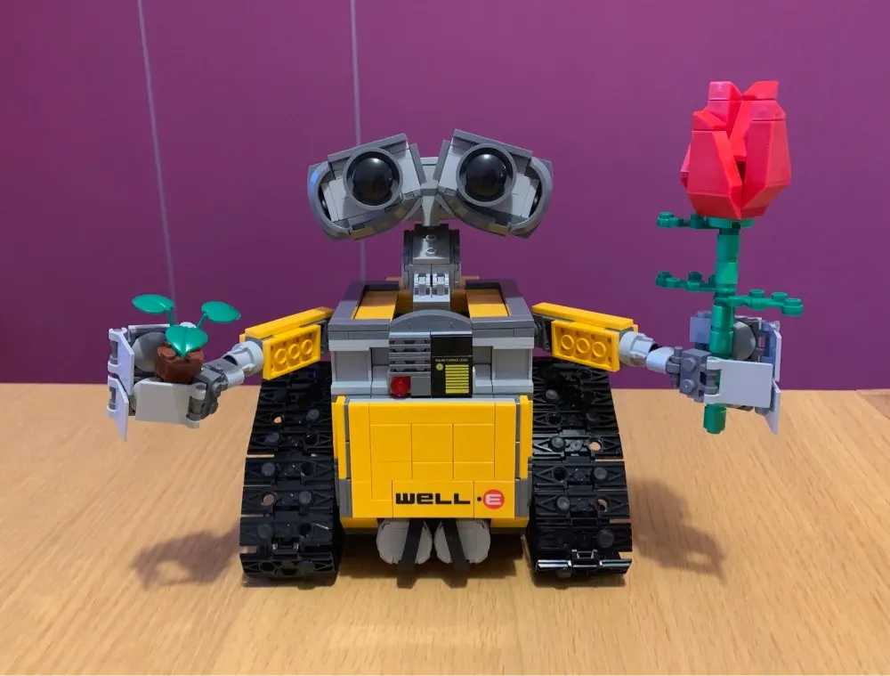 Идеи создатель MOC WALL-E робот RC ЕВА Playmobil строительные блоки Наборы комплекты кирпичей Фильм Дети Marvel Совместимость