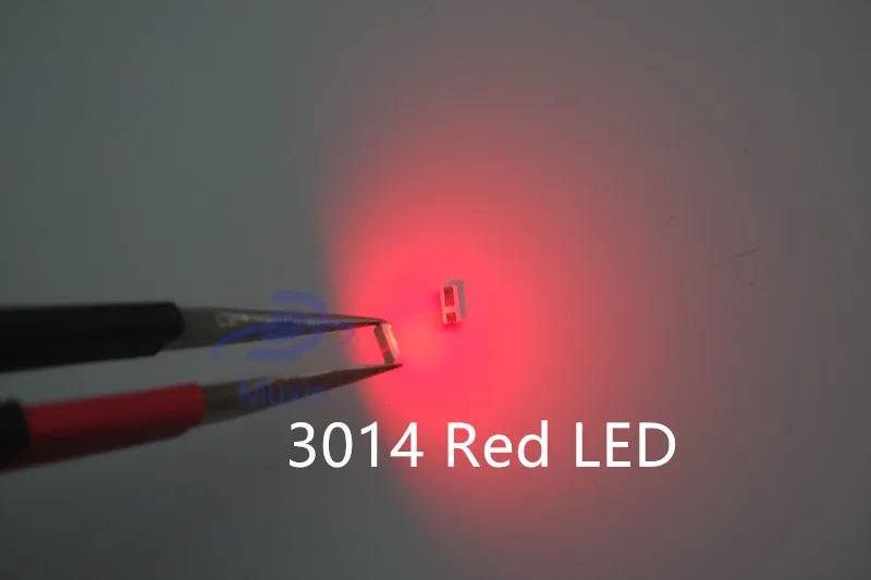 Бесплатная доставка 3014 smd светодиодный красный поверхностный монтаж 3 0*1 4 мм