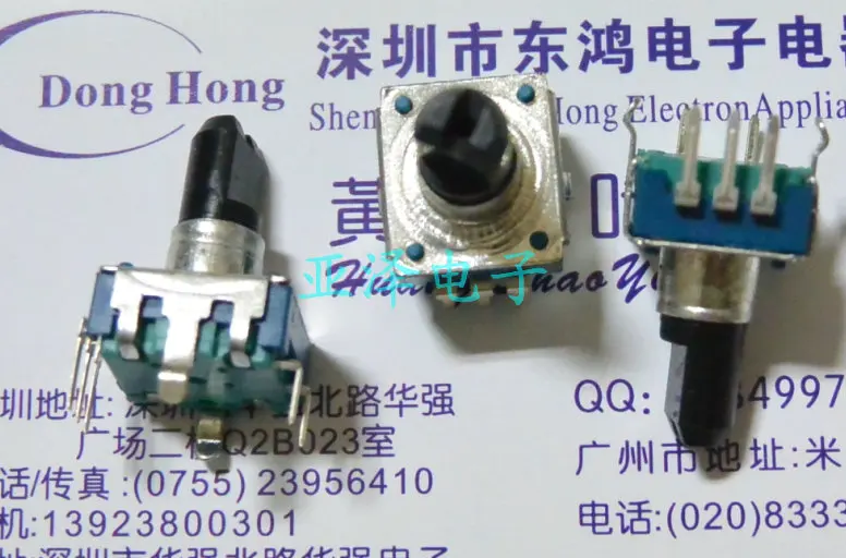 

Энкодер EC12 pulse 15 с переключателем 24 позиционированный длинноосевой потенциометр DV объем для автомобиля