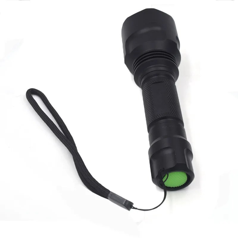 Тактический фонарик Linterna LED Lanterna привело 18650 Факел зеленый свет Лампе Torche +
