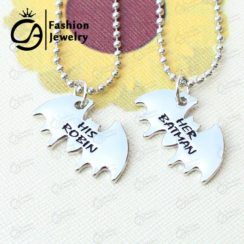 Брелок Бэтмен ожерелье супергероев рождественский подарок # LN1305|christmas gift