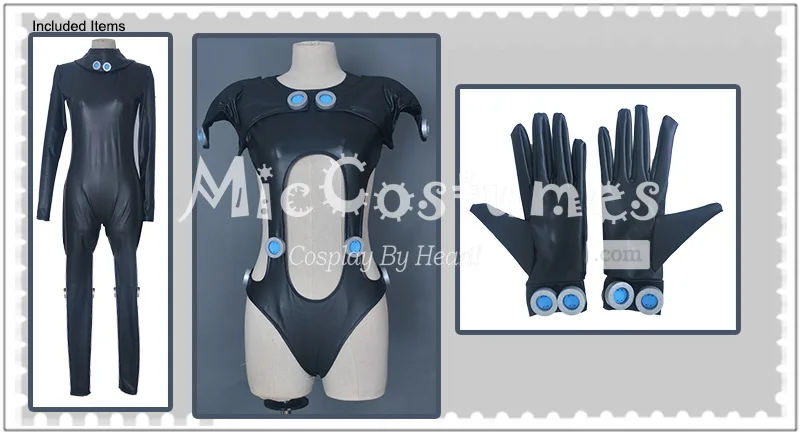 GANTZ Косплей Костюм Shimohira reika костюмы женский черный комбинезон костюмы на Хэллоуин