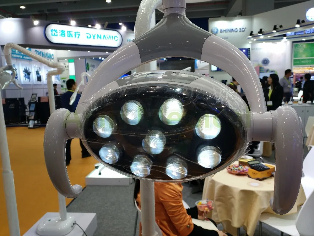 Новинка для возраста от 9 светодиодов зубные лампа с Сенсор оральный светильник