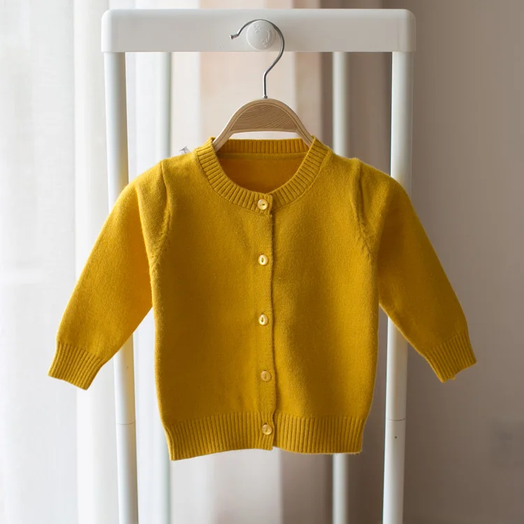 Весна-Осень 2019 Детский кардиган хлопковый свитер для маленьких мальчиков и