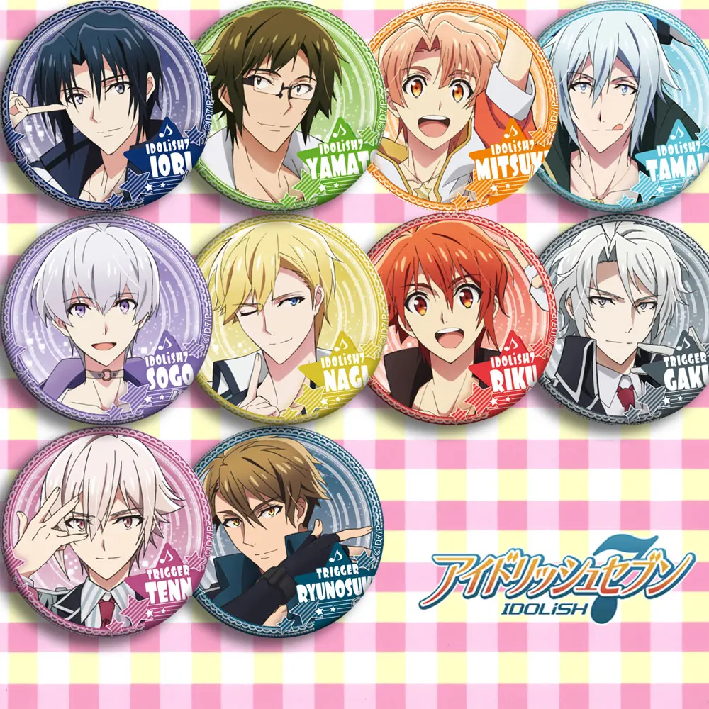IDOLiSH7 Tsumugi Yamato Изуми Иордания Tsunashi Kujyou Ten nanase riku yotsuba tamaki Izumi Mitsuki значок для косплея