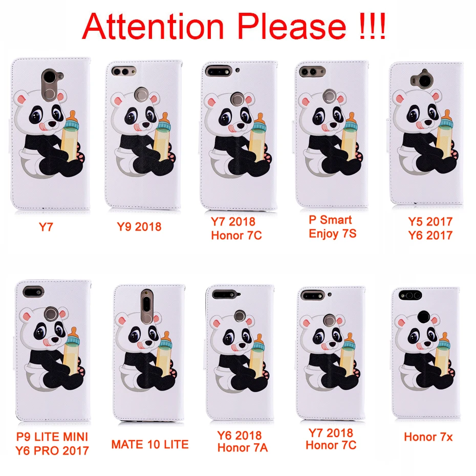 Роскошный чехол бумажник с откидной крышкой для huawei P9 P20 Pro Mate 10 Lite Mini P Smart Y5 2017 Y6 Y9