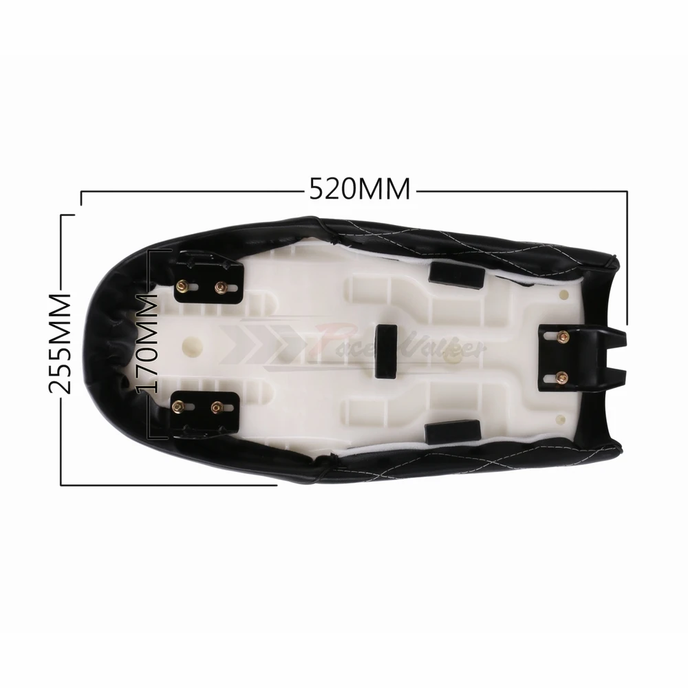 Бесплатная доставка мотоциклетные запчасти винтажное сиденье для кафе-гонщика