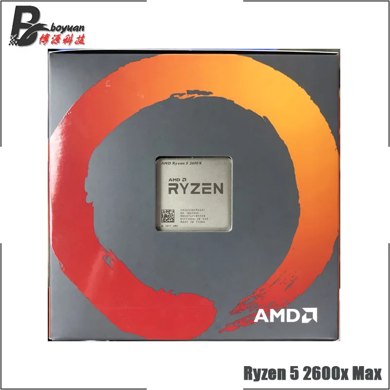 AMD Ryzen 5 2600X Max R5 3.6 GHz Six-Core Twelve-Thread CPU Processor L3=16M 95W YD260XBCM6IAF Socket AM4 With fan | Компьютеры и офис