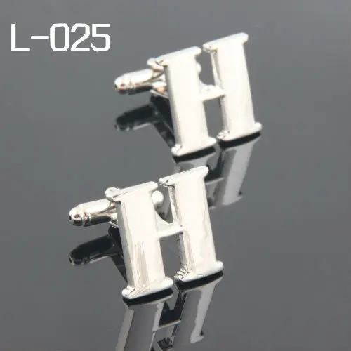 

Men's Accessories Fashion Cufflinks FREE SHIPPING:High Quality Cufflinks For Men FIGURE 2014 Cuff Links Letter H Wholesales