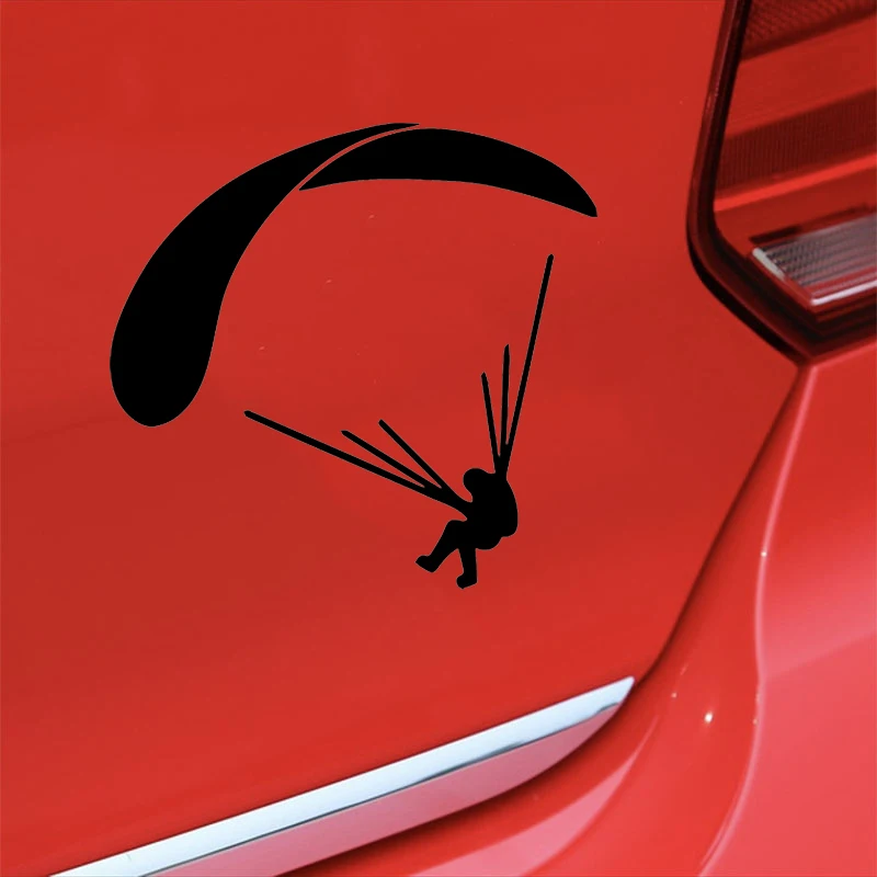 Автомобильная наклейка парапланерист небо Дайвинг Спорт Летающий виниловый