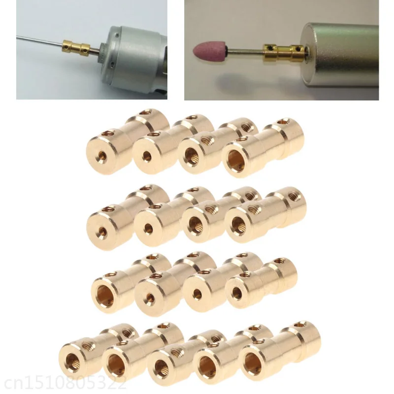 

2-5mm Motor Copper Shaft Coupling Coupler Connector Sleeve Adapter US