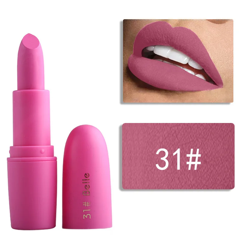 Beauty Make Up Lipstick Cosmetic Waterproof Long-lasting Matte Glossy Lip Gloss Stick Balm Makeup Lipsticks |