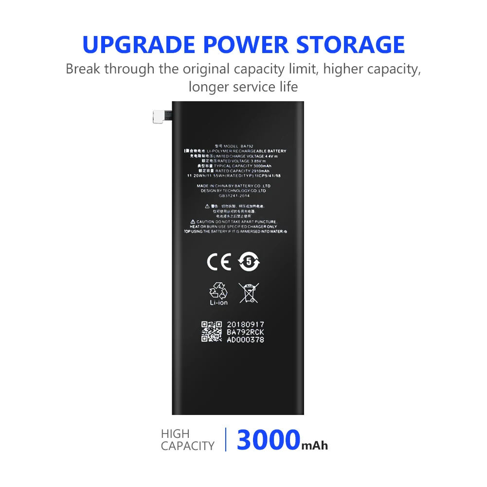 3 85 V BA792 3000mAh литий ионные аккумуляторы + Инструменты для ремонта мобильного