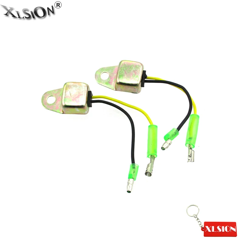 XLSION Aftermarket 2x масляный датчик оповещения для Honda GX160 GX200 GX240 GX270 GX340 GX390 5.5HP-13HP |
