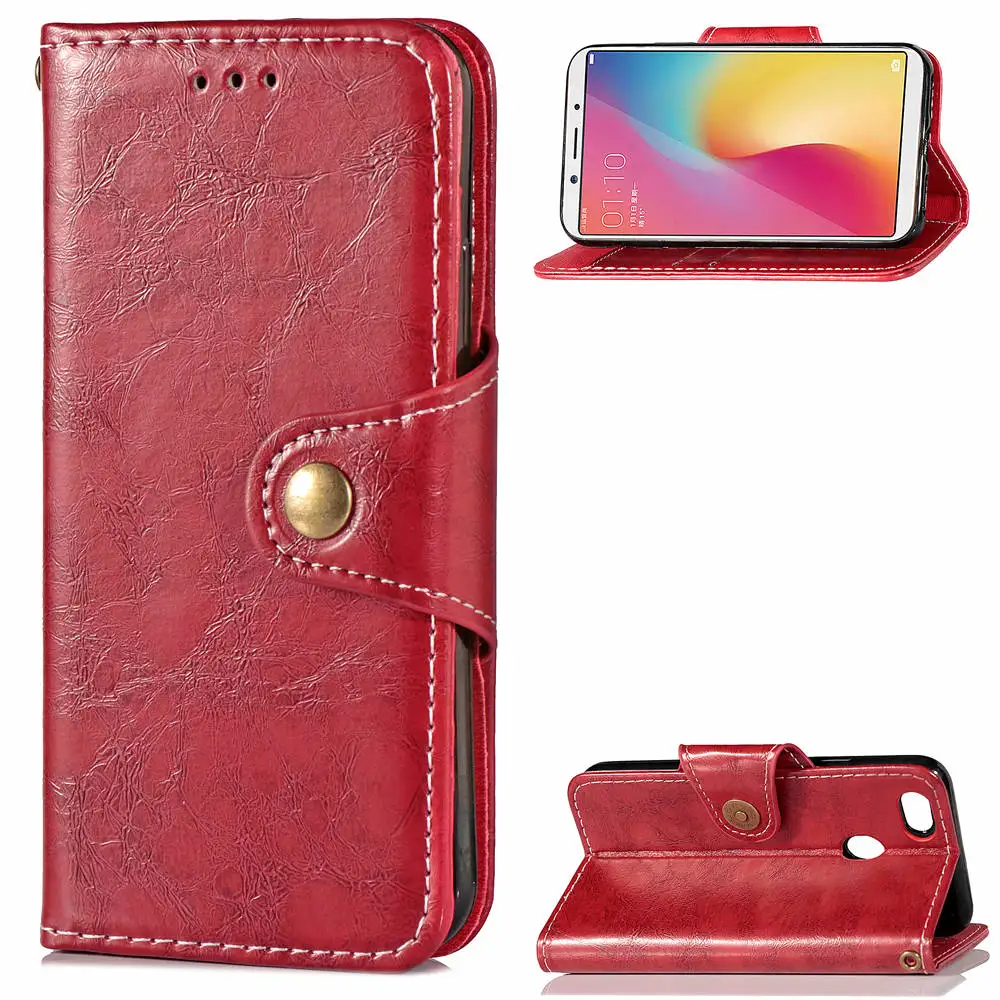 Abhoriz cover for oppo F5 case Fashion New Mens&ampwomen Leather phone with card slot Cash pocket | Мобильные телефоны и