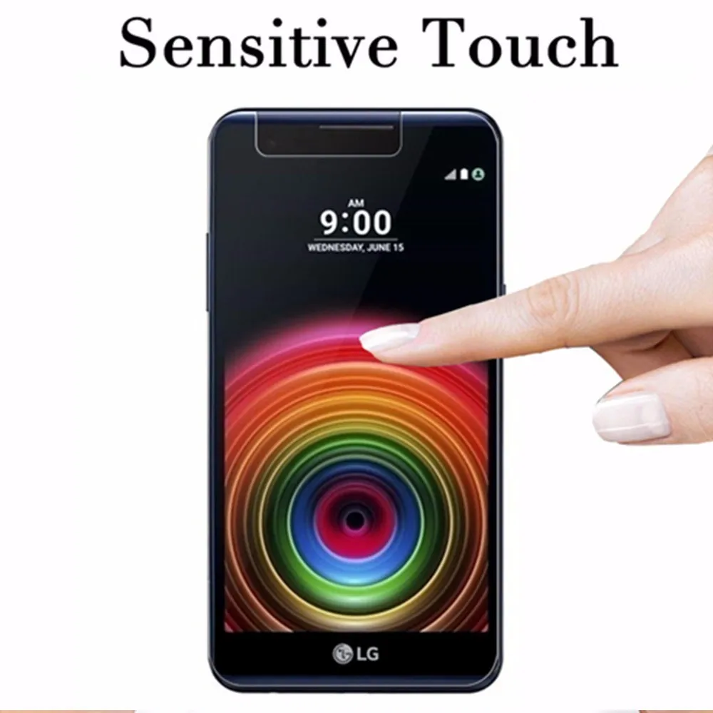 Защитное закаленное стекло 2.5D с закругленными краями для LG X Power 2 3 Защита экрана x