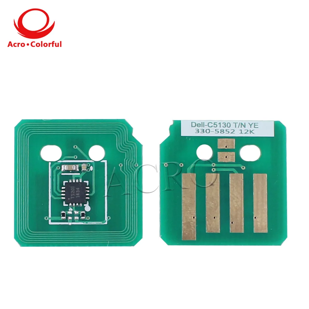 

5 sets 50K Drum Chip refilled for DELL C5130cdn Laser Printer toner cartridge