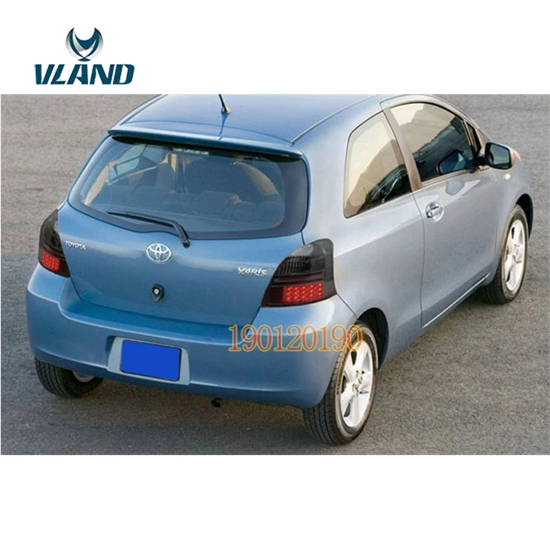 Задний фонарь VLAND для автомобиля светодиодный Yaris 2006 2008 2010 2012 светодиодная лампа с