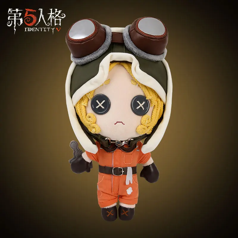 

Game Identity Tracy Mechanic Cosplay Plush Doll Plushie Toy Dress Up Clothing Cute Christmas Gift