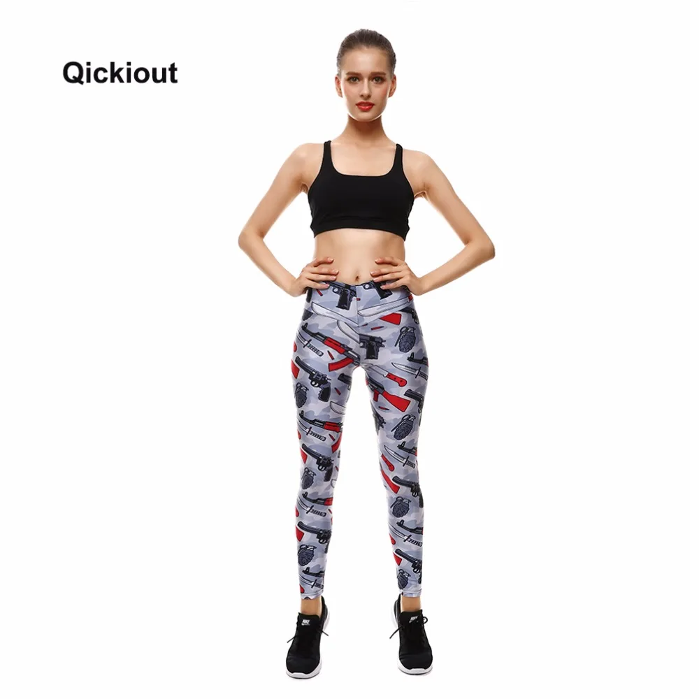 Женские повседневные леггинсы Qickitout штаны на весну и осень новинка 2017|women casual