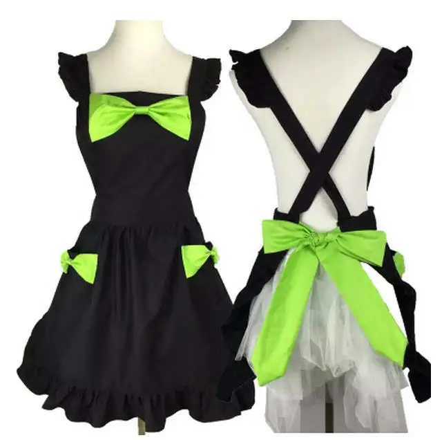 Хан издание модный фартук Бесплатная доставка Новый хлопок принцесса горничной