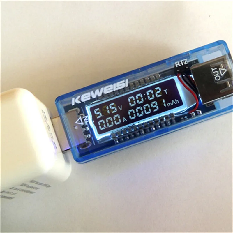USB зарядное устройство измеритель емкости времени тока напряжения тестер