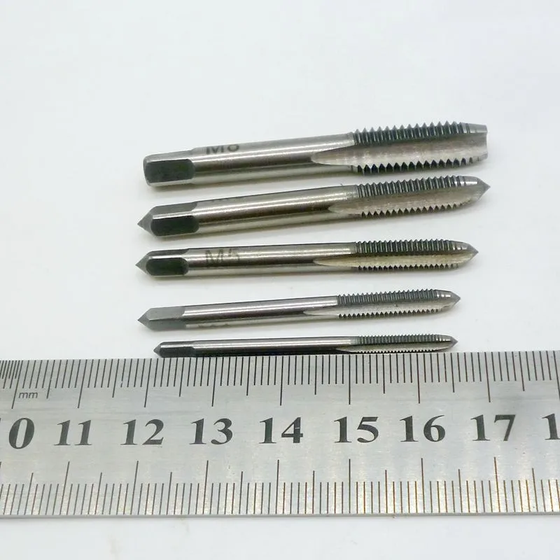 

6pcs/set Adjustable Tap Wrench Thread Handle M3-M8 Tap Tapping Reamer Tools for Metalworking