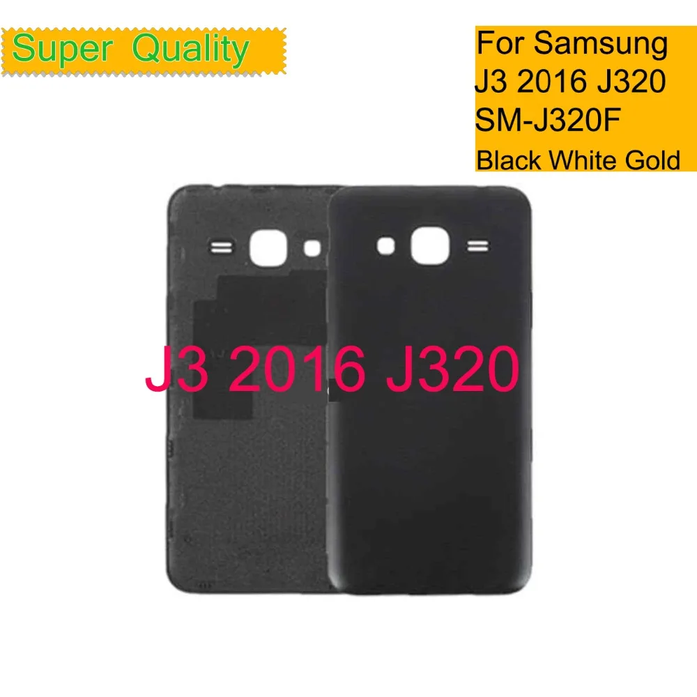 Корпус для Samsung Galaxy J3 2016 J320 SM- J320A J320F J320M J320FN Крышка батарейного отсека задняя