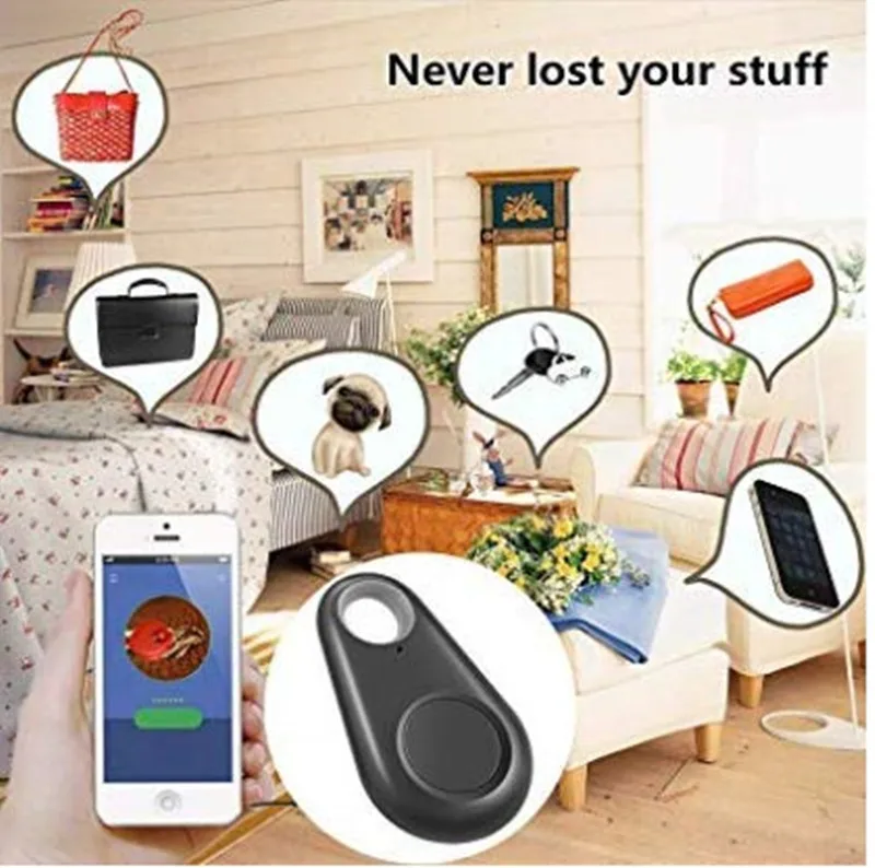 Умный мини Bluetooth gps трекер тег сигнализация искатель трекер для ключа бумажник автомобиль собака ребенок анти-потеря противоугонное устройство слежения
