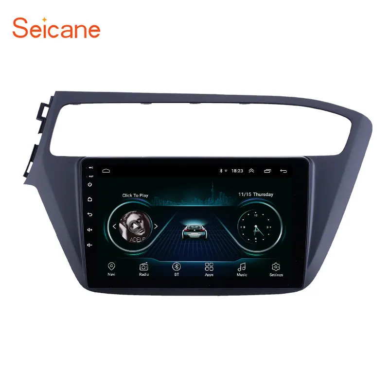 Автомагнитола Seicane 2 din 9 дюймов Android 1 GPS навигация для Hyundai i20 2018 2019|Автомагнитолы| |