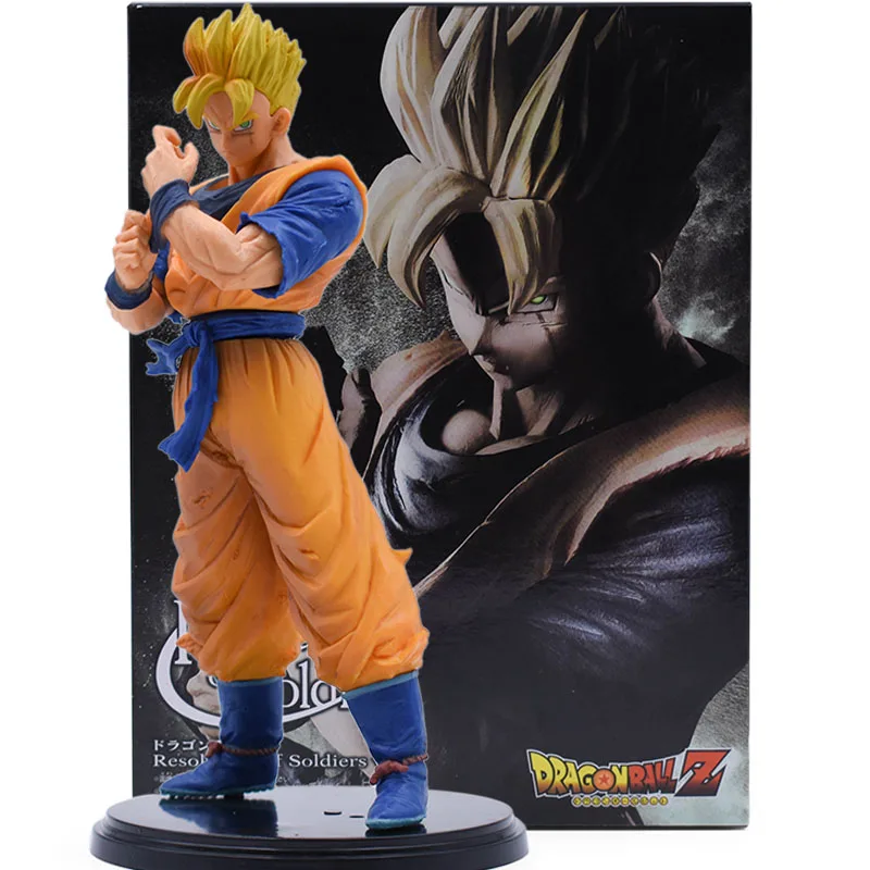 3 компл. Dragon Ball Z Goku фигурка из ПВХ Коллекционная модель игрушки Аниме Супер Saiyan сон Гохан Zamasu фигурка броли игрушки для детей