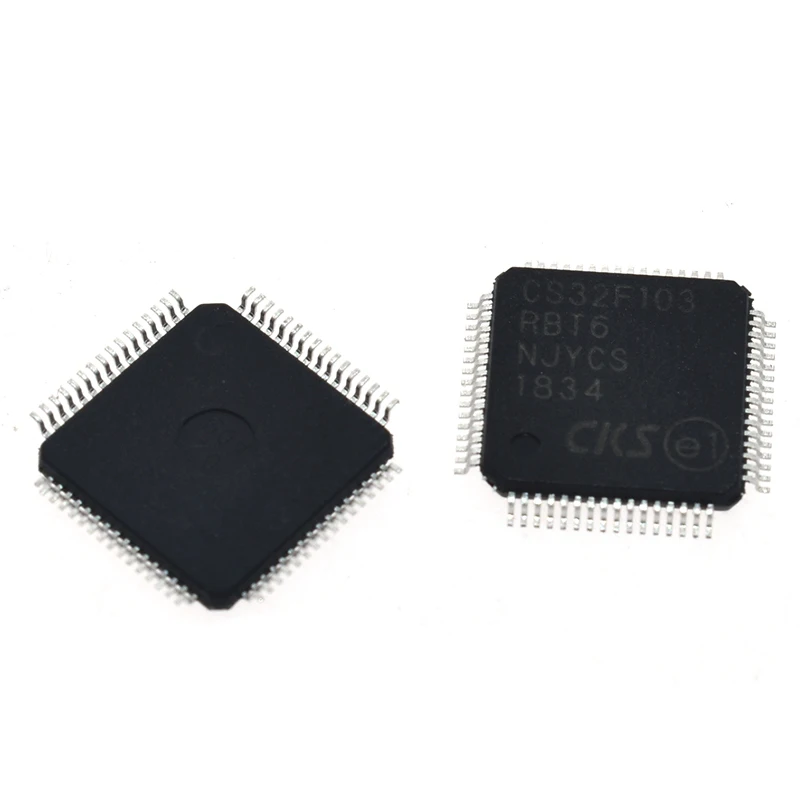 CS32F103RBT6 идеально подходит вместо STM32F103RBT6 LQFP64 STM32F103 QFP64 QFP Производительность линии