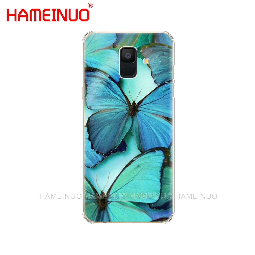 Чехол-бабочка HAMEINUO для Samsung Galaxy J4 J6 J8 A9 A7 2018 A6 A8 PLUS j7 duo | Мобильные телефоны и