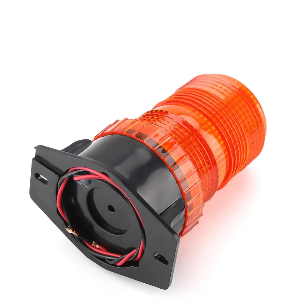 DC10-110V сигнальный индикатор 30LED предупреждающий свет вращающаяся мигающая лампа