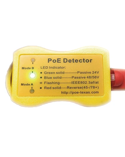 PoE World CCTV инструменты PoE Тестер с портом PoE детектор Светодиодный дисплей тестеры Встроенный Мощность над Ethernet напряжение и ток тестер