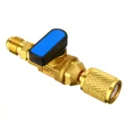 Высокое качество, 1 шт., адаптер для прямого запорного шарового клапана HVAC AC для R410a R134a, 14 дюйма, инструменты для автоматического охлаждения кондиционеров