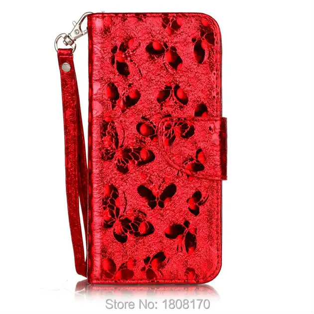 Butterfly Bling Wallet Leather Case For Samsung Galaxy S8 Plus S7 S6 Edge 2017 A3 A5 J3 J5 J7 A520 Card Stand Cover 100pcs | Мобильные