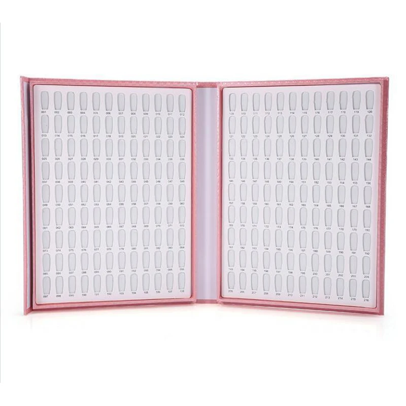 120 наконечников/Набор для полировки ногтей и украшения дисплей книги