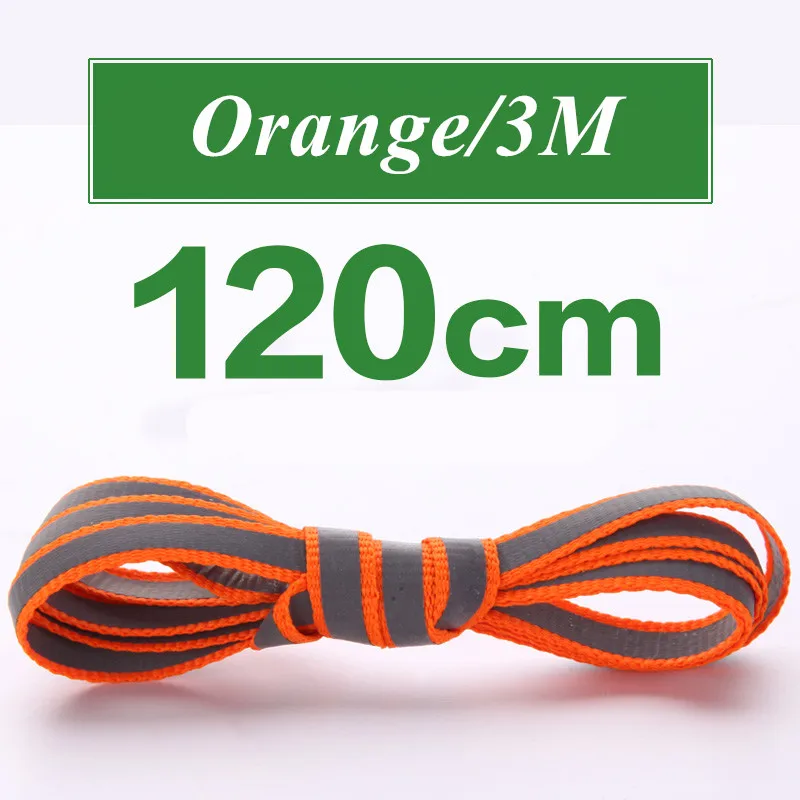 2020 47 &quotНовый двойными бортами 3м отражающие шнурки светящиеся 3M Шнурки плоские