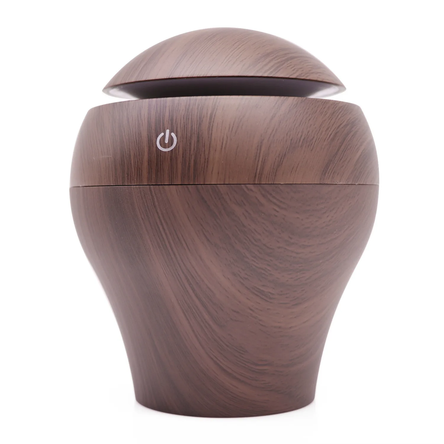 Mini Ultrasonic Air Humidifier USB Aroma Diffuser Wood Grain LED Night Light Electric Essential Oil Purifier Mist | Дом и сад